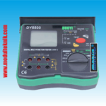 DY 5500 Kaçak Akım (İzolasyon), Toprak Megeri+Faz Sırası+ Voltaj Ölçer